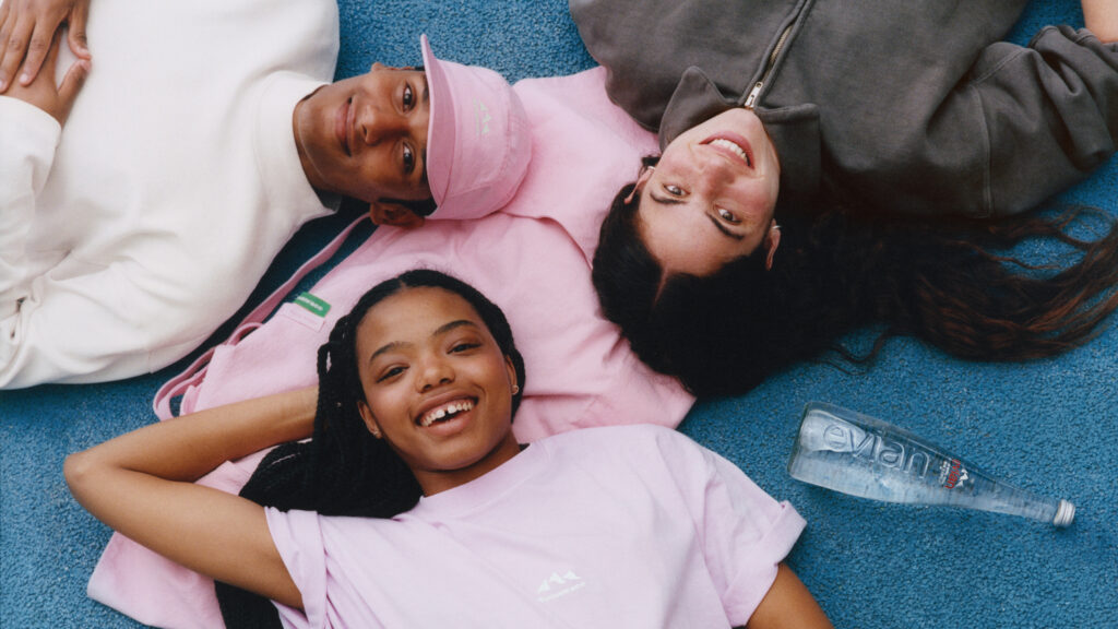 evian teams up with Pharrell Williams' Humanrace to Launch Tennis-Inspired Apparel Collection in Advance of New York's Largest Tennis Tournament